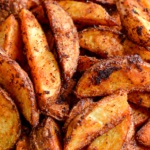 spicy potato wedges